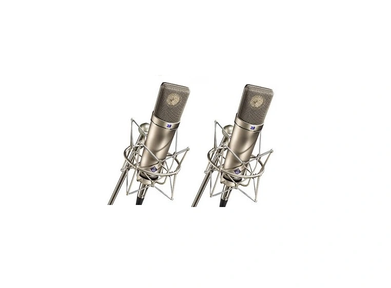 Neumann U 87 Ai Stereoset Large diaphragm microphone with 3 